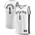 Choea SA.Spurs #1 Victor Wembanyama Fanatics White Fast Break Player Jerseys - Association Edition
