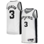 Choea SA.Spurs #3 Keldon Johnson White Swingman Jerseys - Association Edition