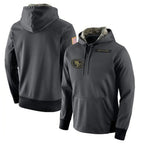 Choea SF.49ers Anthracite Pullover Hoodies Home Game Blank Player Stitched Jerseys
