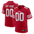 Choea Custom SF.49ers Game Home Stitched Jerseys