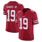 Choea SF.49ers #19 Deebo Samuel Sr. Player Red Limited Vapor Untouchable Home Game Stitched Jerseys