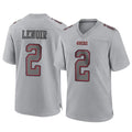 Choea SF.49ers #2 Deommodore Lenoir Player Gray Atmosphere Fashion Home Game Stitched Jerseys