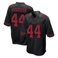 Choea SF.49ers #44 Kyle Juszczyk Player Black Alternate Home Game Stitched Jerseys