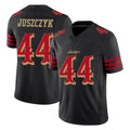 Choea SF.49ers #44 Kyle Juszczyk Player Black Limited Rivalries Collection Home Game Stitched Jerseys
