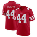 Choea SF.49ers #44 Kyle Juszczyk Player Red Game Home Stitched Jerseys