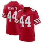 Choea SF.49ers #44 Kyle Juszczyk Player Red Game Home Stitched Jerseys