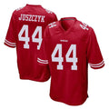 Choea SF.49ers #44 Kyle Juszczyk Player Red Home Game Stitched Jerseys