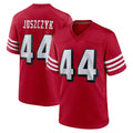 Choea SF.49ers #44 Kyle Juszczyk Player Red Limited Alternate Home Game Stitched Jerseys