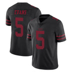Choea SF.49ers #5 Mike Evans Player Black Alternate Limited Vapor Untouchable Home Game Stitched Jerseys