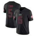Choea SF.49ers #5 Mike Evans Player Black Impact Limited Home Game Stitched Jerseys