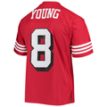 Choea SF.49ers #8 Steve Young Mitchell & Ness Scarlet Legacy Replica Stitched Puhic Jersey