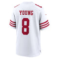 Choea SF.49ers #8 Steve Young White Retired Player Game Stitched Jerseys
