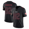 Choea SF.49ers #92 Osa Odighizuwa Player Black Impact Limited Home Game Stitched Jerseys