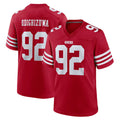 Choea SF.49ers #92 Osa Odighizuwa Player Red Game Home Stitched Jerseys