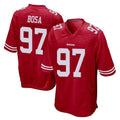 Choea SF.49ers #97 Nick Bosa Player Red Home Game Stitched Jerseys