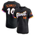 Choea SF.Giants #10 Casey Schmitt Player Black 2025 City Connect Home Limited Elite Stitched Jerseys