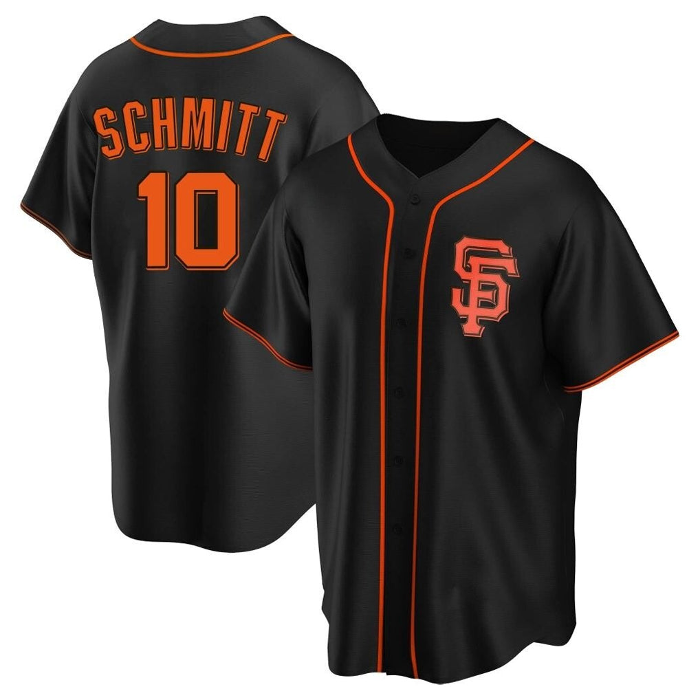 Choea SF.Giants #10 Casey Schmitt Player  Black 2026 Home Game Stitched Jerseys