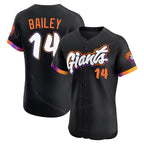 Choea SF.Giants #14 Patrick Bailey Player Black 2025 City Connect Home Limited Elite Stitched Jerseys