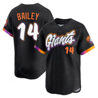 Choea SF.Giants #14 Patrick Bailey Player Black 2025 City Connect Home Limited Stitched Jerseys