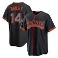 Choea SF.Giants #14 Patrick Bailey Player Black Alternate Limited Stitched Jerseys