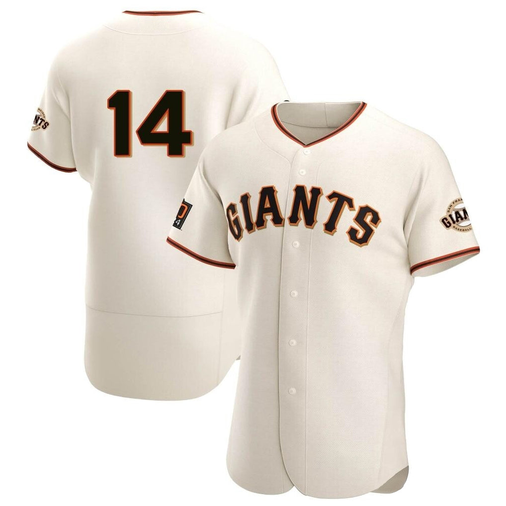 Choea SF.Giants #14 Patrick Bailey Player Cream Home Limited Elite Stitched Jerseys