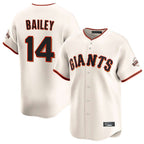 Choea SF.Giants #14 Patrick Bailey Player Cream Home Limited Stitched Jerseys