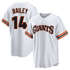Choea SF.Giants #14 Patrick Bailey Player White Home Game Stitched Jerseys