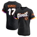 Choea SF.Giants #17 Heliot Ramos Player Black 2025 City Connect Home Limited Elite Stitched Jerseys