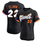 Choea SF.Giants #22 Will Clark Player Black 2025 City Connect Home Limited Elite Stitched Jerseys