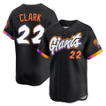 Choea SF.Giants #22 Will Clark Player Black 2025 City Connect Home Limited Stitched Jerseys