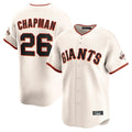 Choea SF.Giants #26 Matt Chapman Player Cream Home Limited Stitched Jerseys