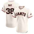 Choea SF.Giants #38 Robbie Ray Player Cream Home Limited Elite Stitched Jerseys