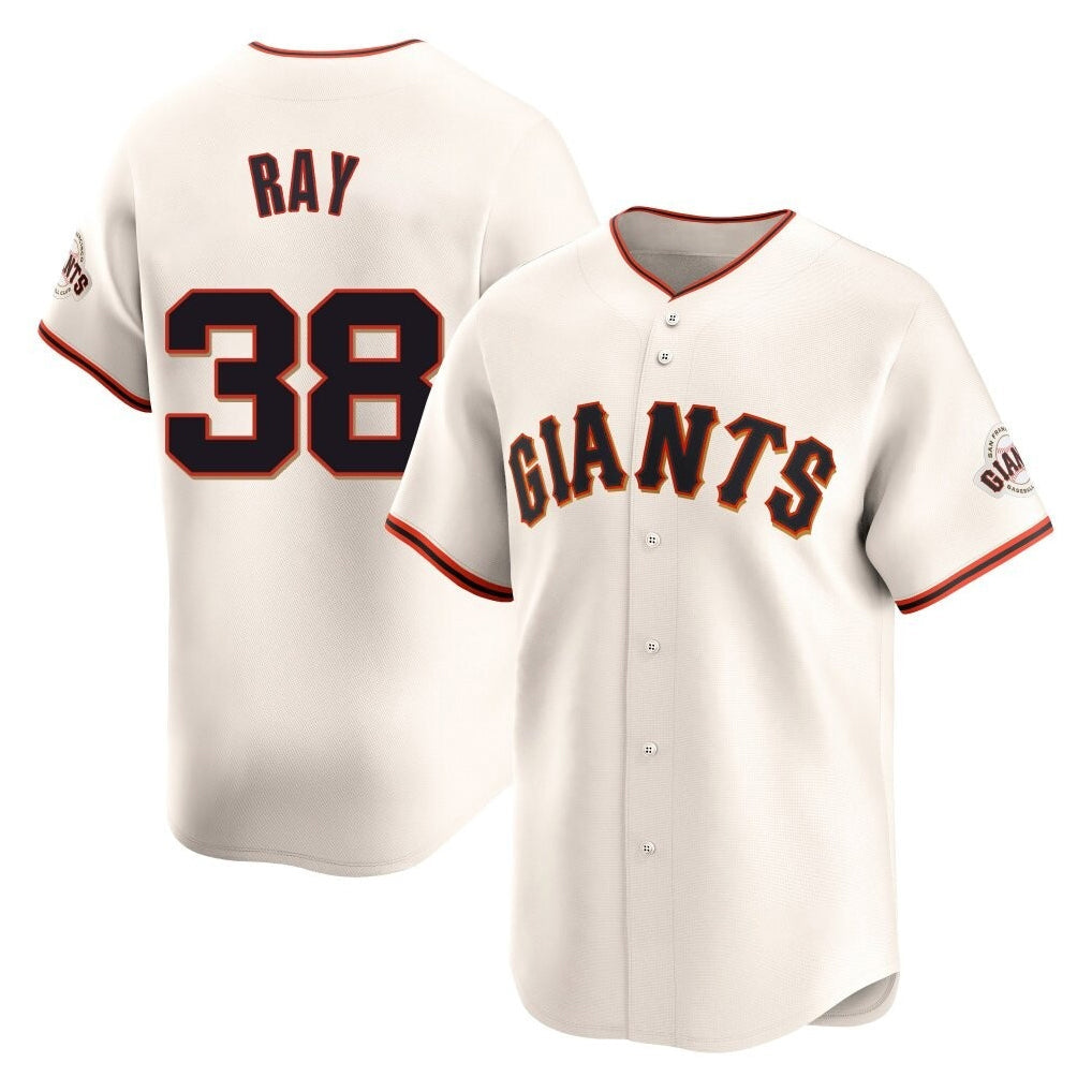 Choea SF.Giants #38 Robbie Ray Player Cream Home Limited Stitched Jerseys