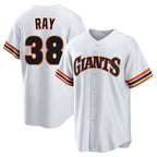 Choea SF.Giants #38 Robbie Ray Player White Home Game Stitched Jerseys