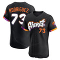 Choea SF.Giants #73 Randy Rodriguez Player Black City Connect Home Limited Elite Stitched Jerseys