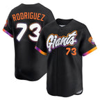 Choea SF.Giants #73 Randy Rodriguez Player Black City Connect Home Limited Stitched Jerseys