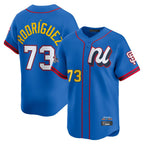 Choea SF.Giants #73 Randy Rodriguez Player Blue National League All-Star Edition Limited Stitched Jerseys