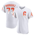 Choea SF.Giants #73 Randy Rodriguez Player White City Connect Home Limited Elite Stitched Jerseys