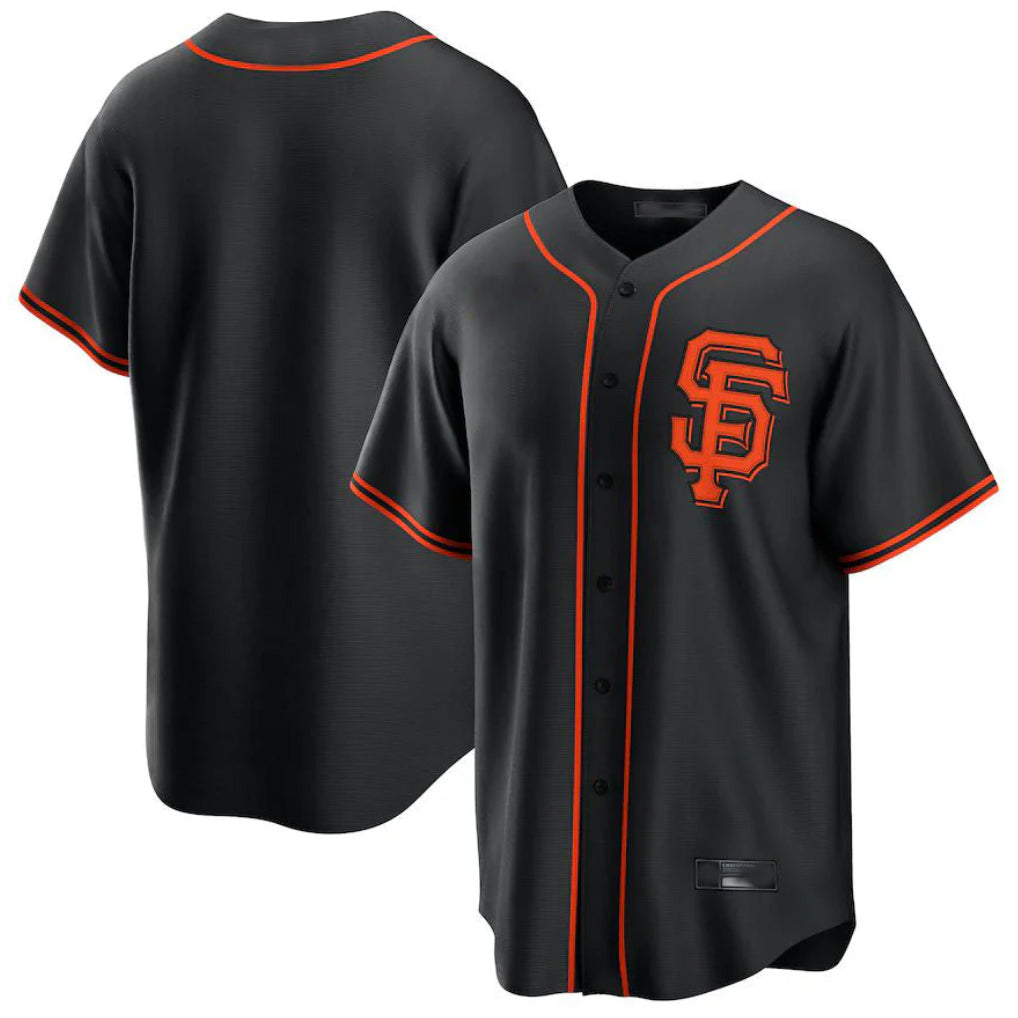 Choea SF.Giants Blank Player Black 2026 Home Game Stitched Jerseys