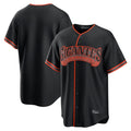 Choea SF.Giants Blank Player Black Alternate Limited Stitched Jerseys