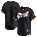 Choea SF.Giants Blank Player Black City Connect Limited Vapor Stitched Jerseys