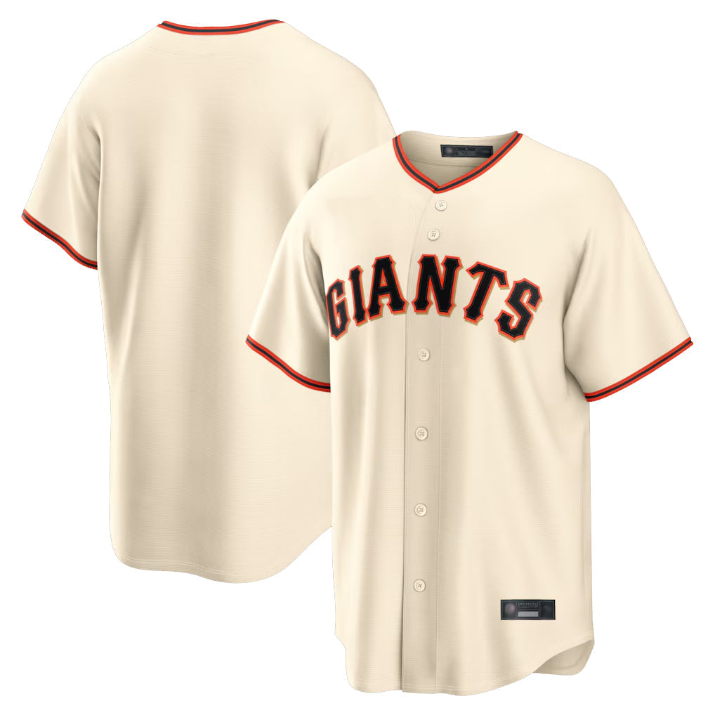 Choea SF.Giants ## Giants Blank Player Cream Home Game Stitched Jerseys