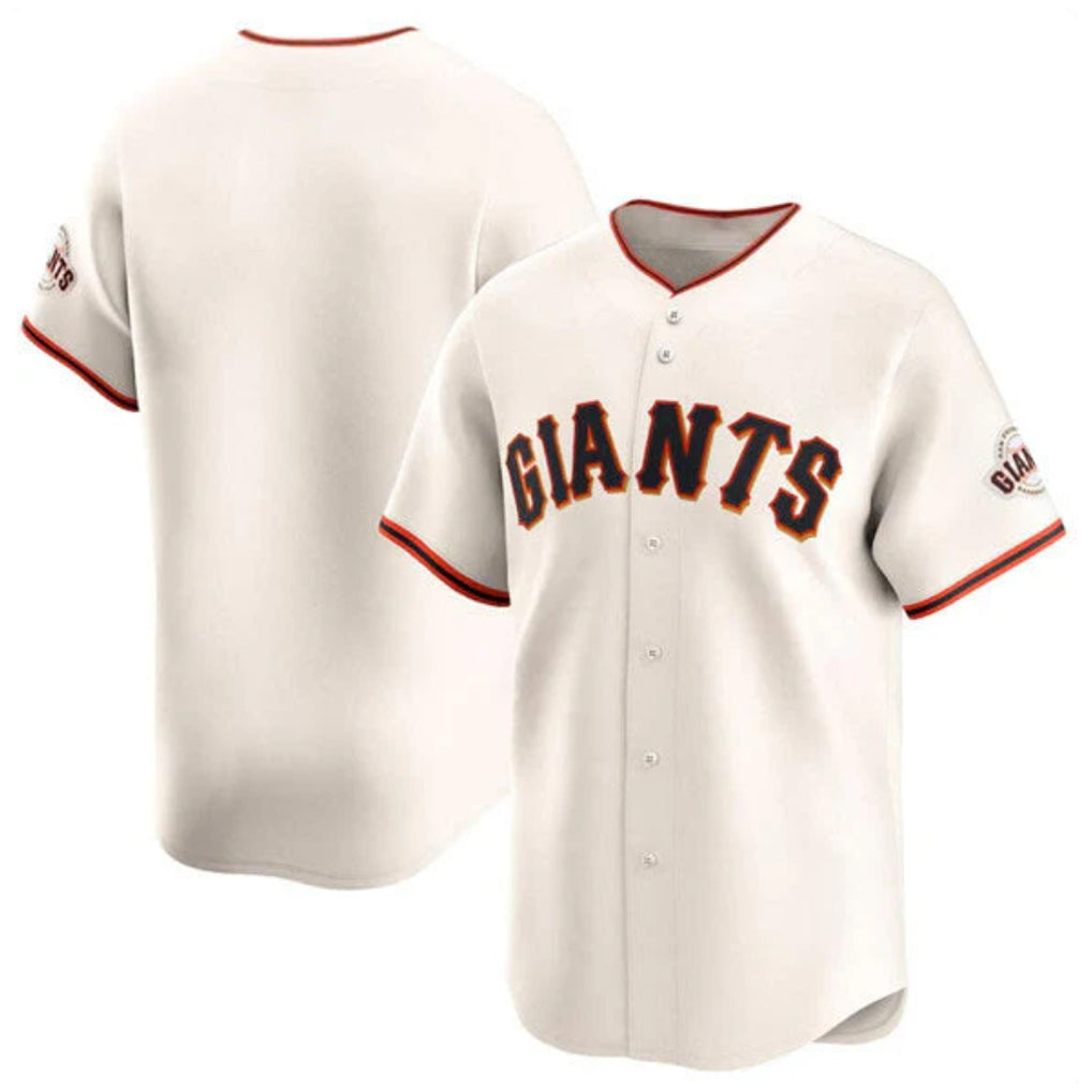 Choea SF.Giants ## Giants Blank Player Cream Home Limited Stitched Jerseys