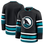 Choea S.Jose Sharks Black Alternate Premium Jerseys