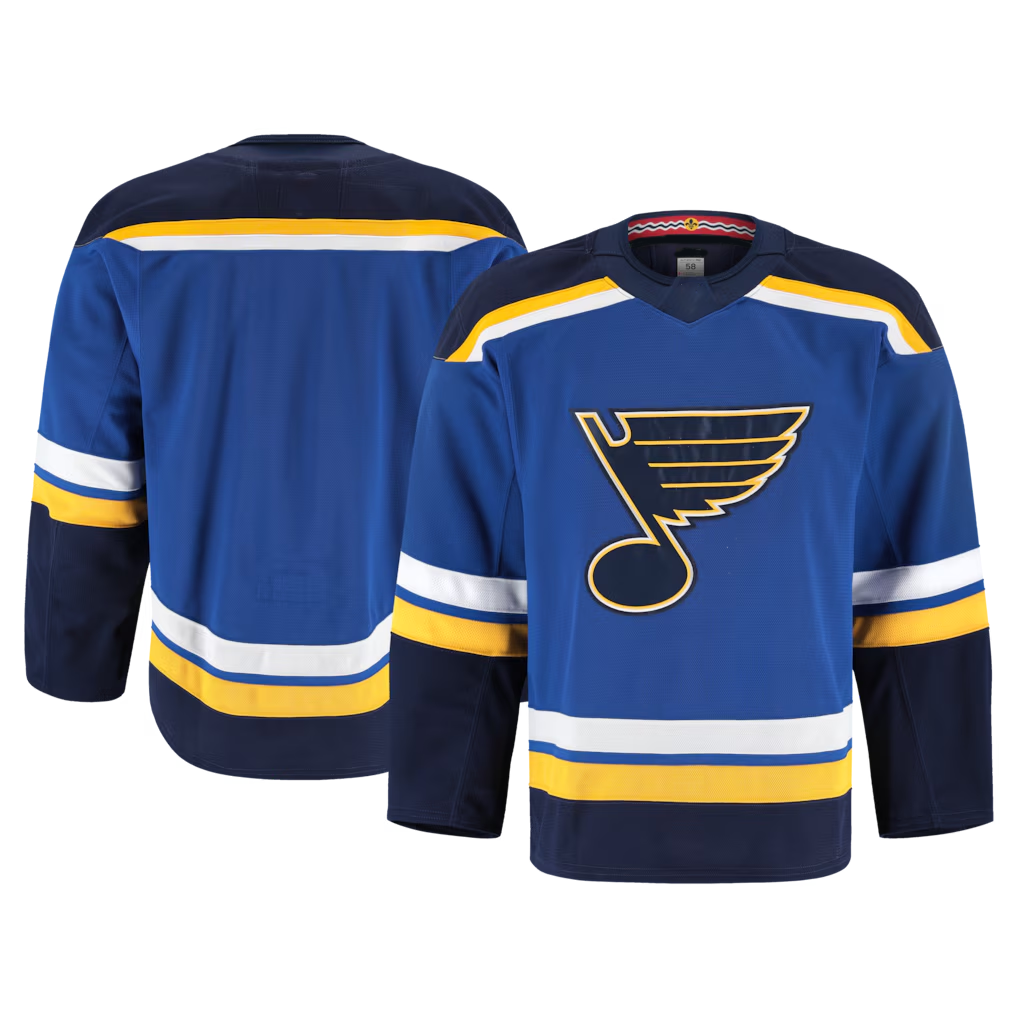 Choea St.L.Blues Blue Alternate Authentic Pro Jerseys