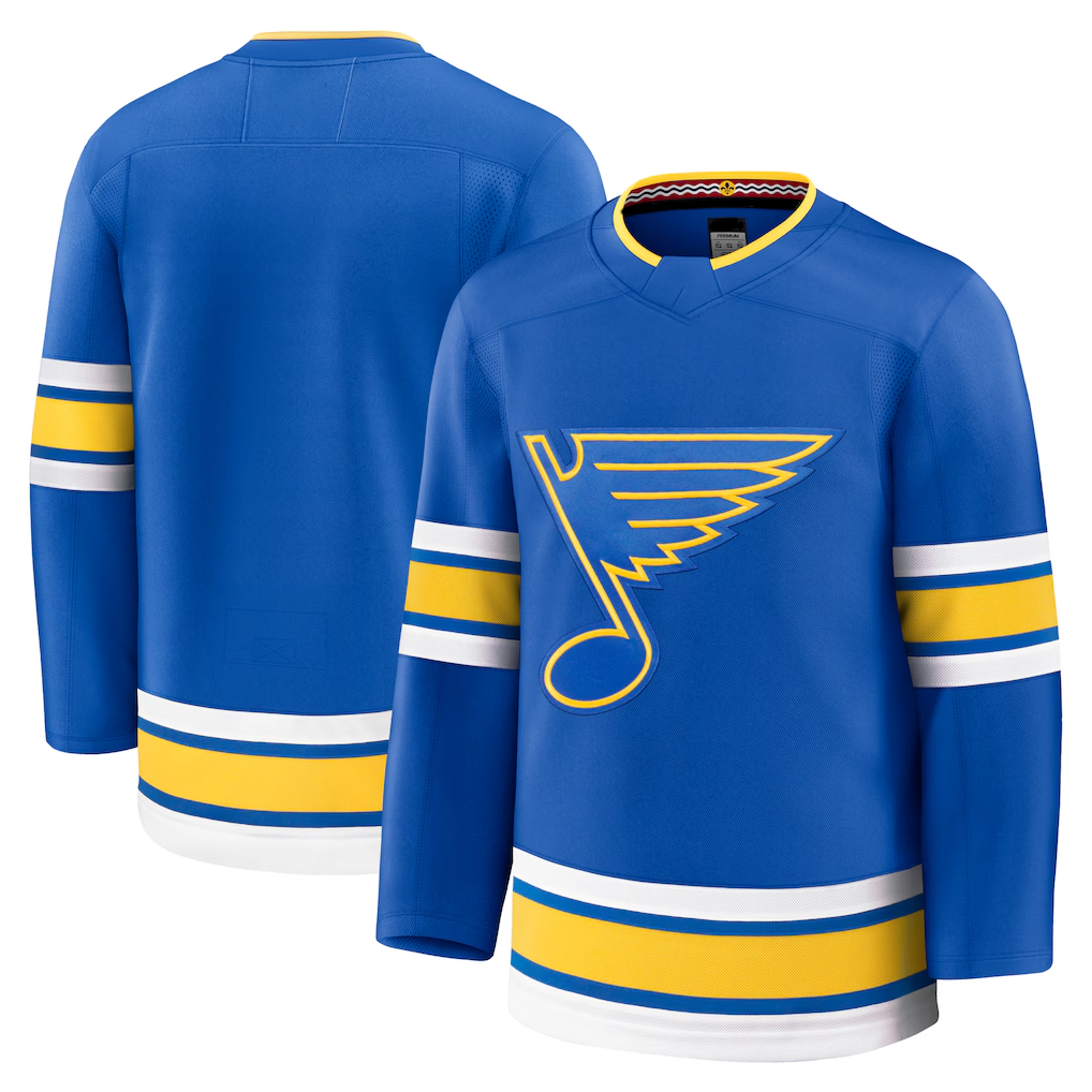 Choea St.L.Blues Blue Home Premium Jerseys
