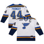Choea St.L.Blues #44 Chris Pronger White 1999-00 Power Play Jerseys