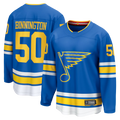 Choea St.L.Blues #50 Jordan Binnington Blue Home Breakaway Jerseys