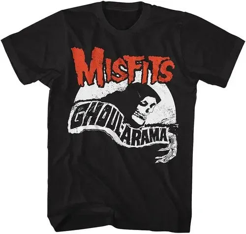 Cheap T-shirt Jerseys New Fashion Misfits Punk Style Tshirt Retro Street Skull Pattern Men's T-shirt