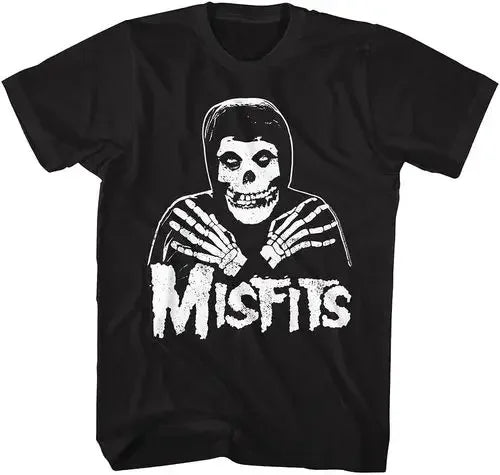 Cheap T-shirt Jerseys New Fashion Misfits Punk Style Tshirt Retro Street Skull Pattern Men's T-shirt